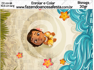 Moana Baby: Free Printable Candy Bar Labels. Moana Baby Free Printable Candy Bar Labels.