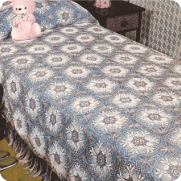 Sobrecama "Alhambra" a Crochet Sobrecama "Alhambra" a Crochet