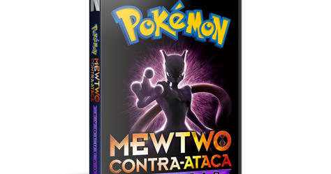 Superpôster Anime Invaders - Pokémon - Arte C - Mewtwo Contra-Ataca