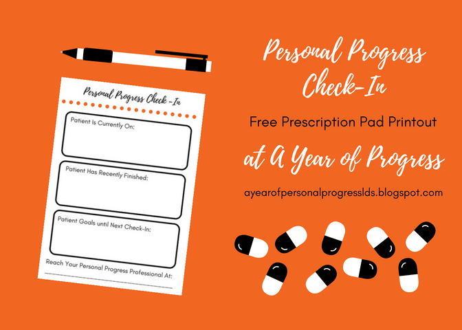 Printspiration: Personal Progress Check-In