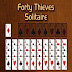 Forty Thieves Solitaire Card Game
