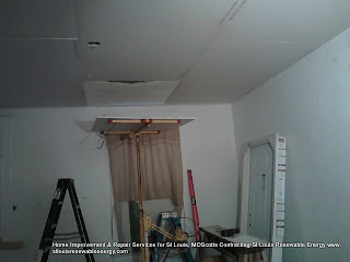 Drywall Installation on Benton Project-Scotts Contracting St Louis MO 