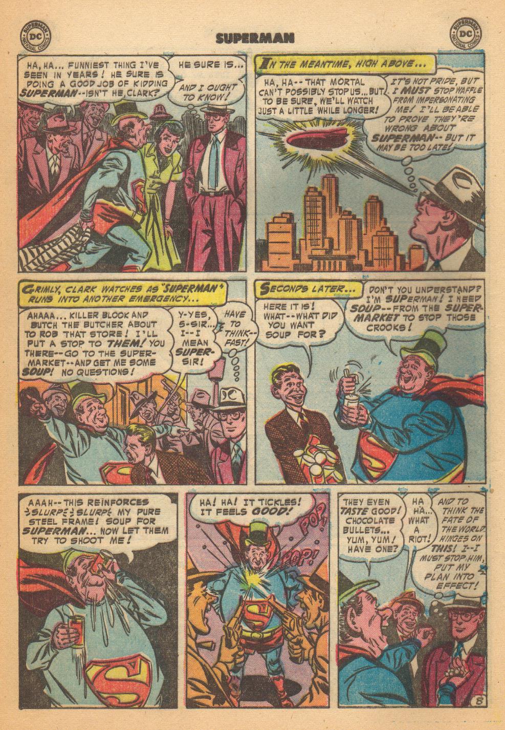 Read online Superman (1939) comic -  Issue #93 - 10