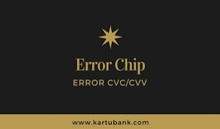 7 Penyebab Transaksi Kartu Kredit Gagal atau Ditolak - Solusi Transaksi kartu kredit gagal dengan respon error chip