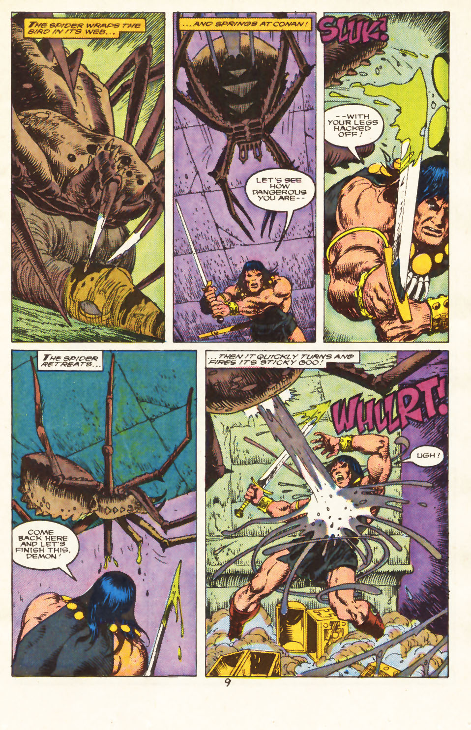 Read online Conan the Barbarian (1970) comic -  Issue #217 - 8