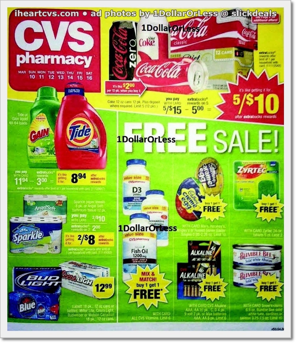 Weekly Ad Scan CVS Ad Scan Week of 3/103/16