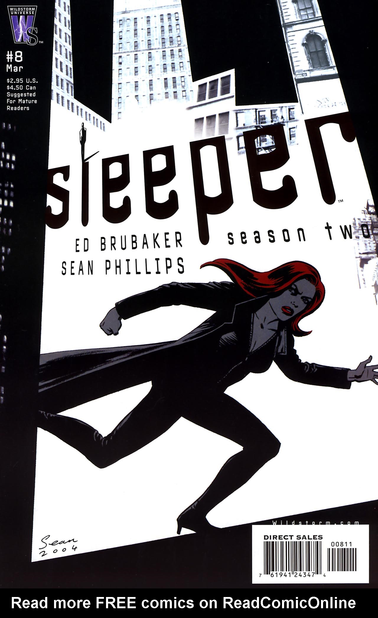 Read online Sleeper: Season Two comic -  Issue #8 - 1