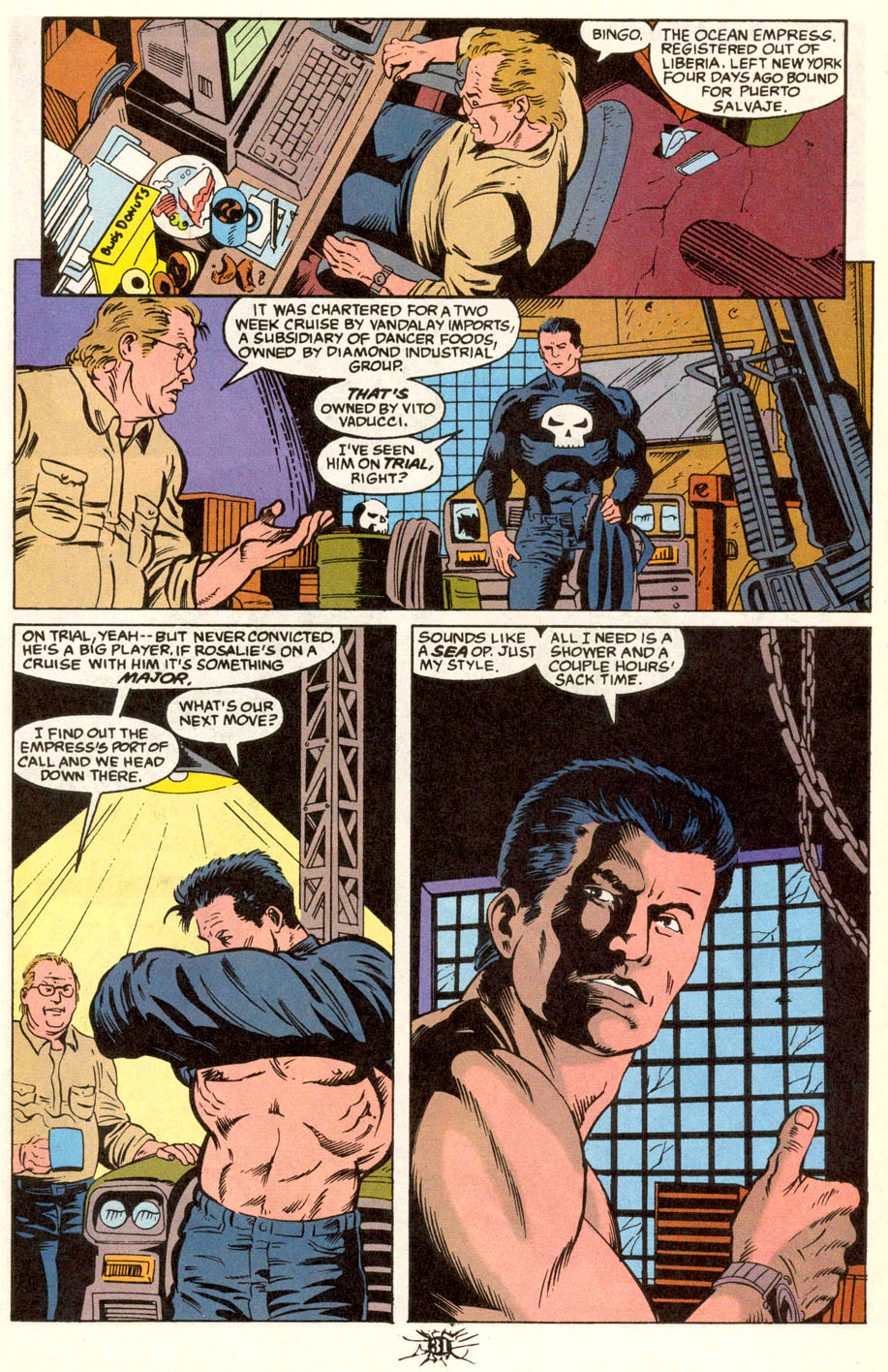 Read online The Punisher (1987) comic - Issue #100 - The Cage - 26