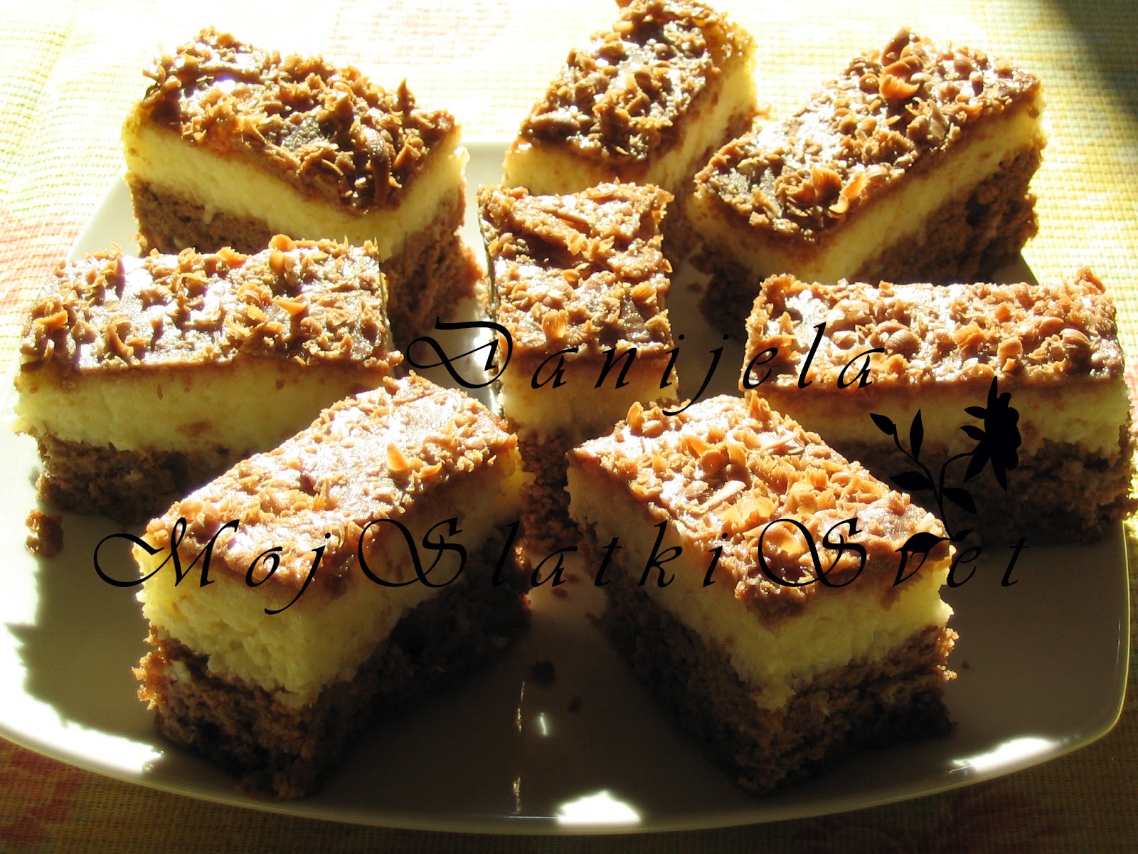 Moj Slatki Svet Karamel kolač sa kokosom