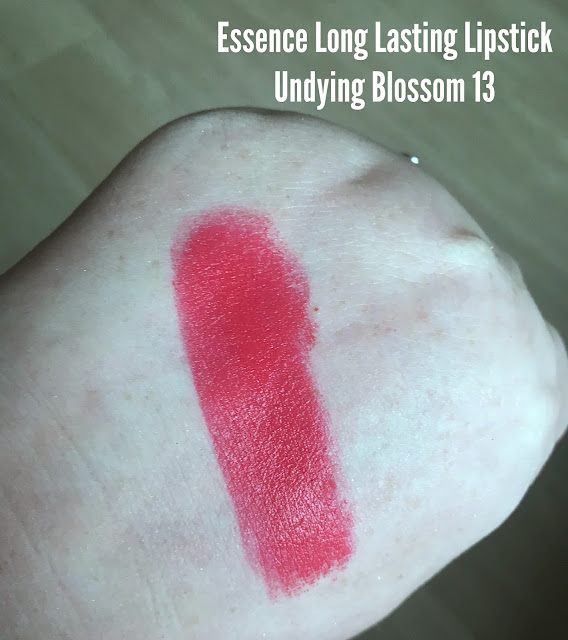 Essence Ultra Last Instant Colour Lipstick - 13 Undying Blossom Swatch