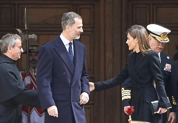 King Felipe, Queen Letizia, King Juan Carlos, Queen Sofia, Infanta Elena and Infanta Cristina attended memorial event at El Escorial Monastery