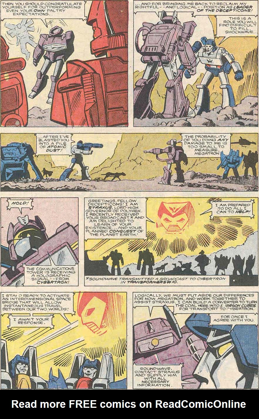 The Transformers (1984) issue 18 - Page 11