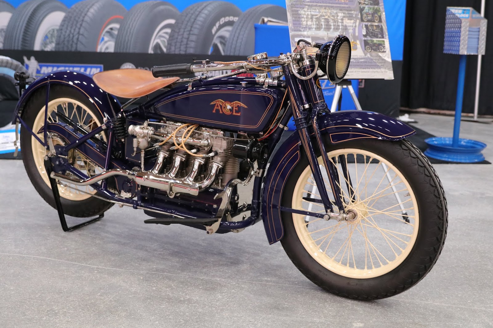 OldMotoDude 1922 Ace Four sold for 156,750 at the 2019 Mecum Las
