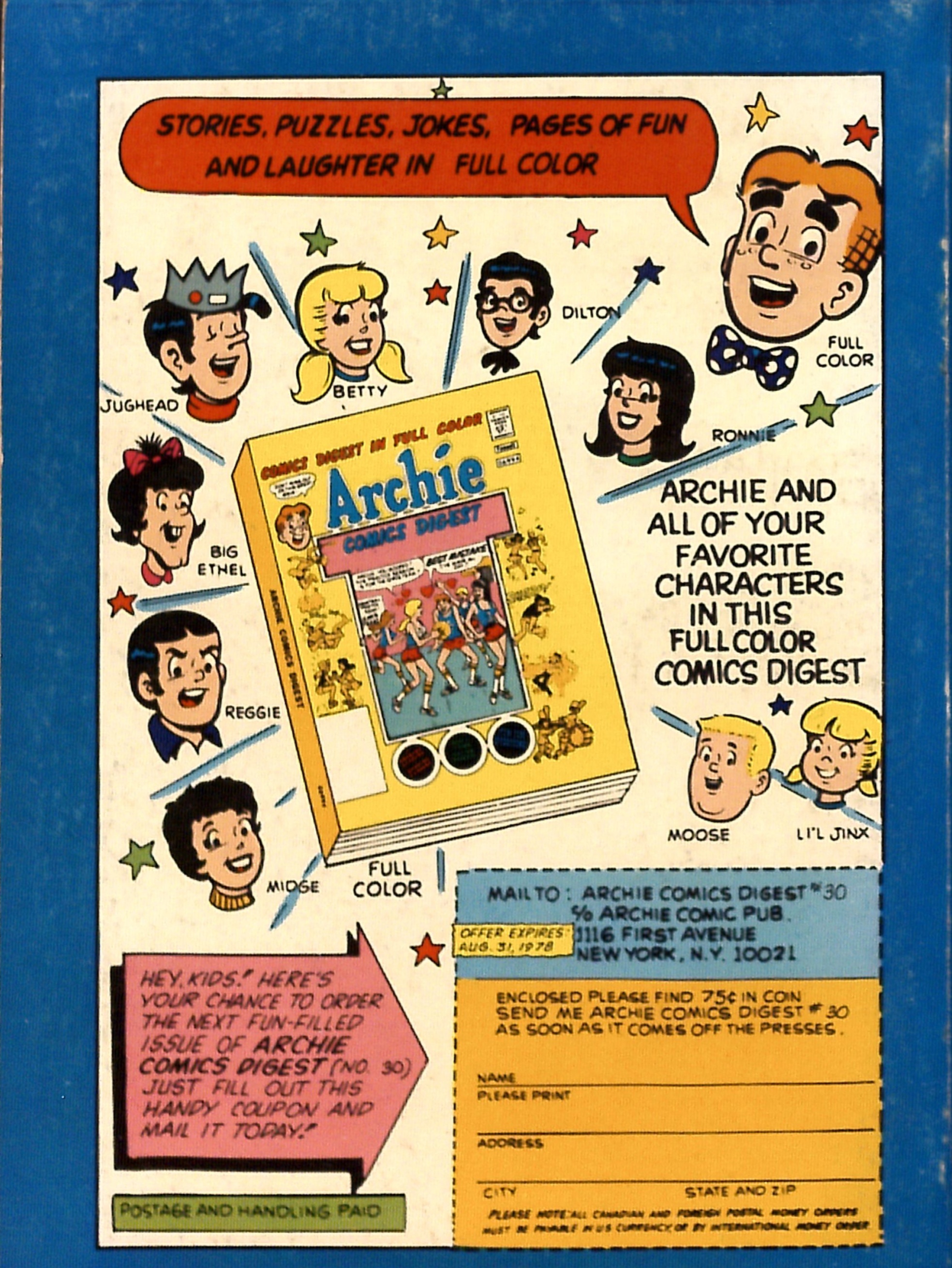 Read online Archie...Archie Andrews, Where Are You? Digest Magazine comic -  Issue #6 - 164