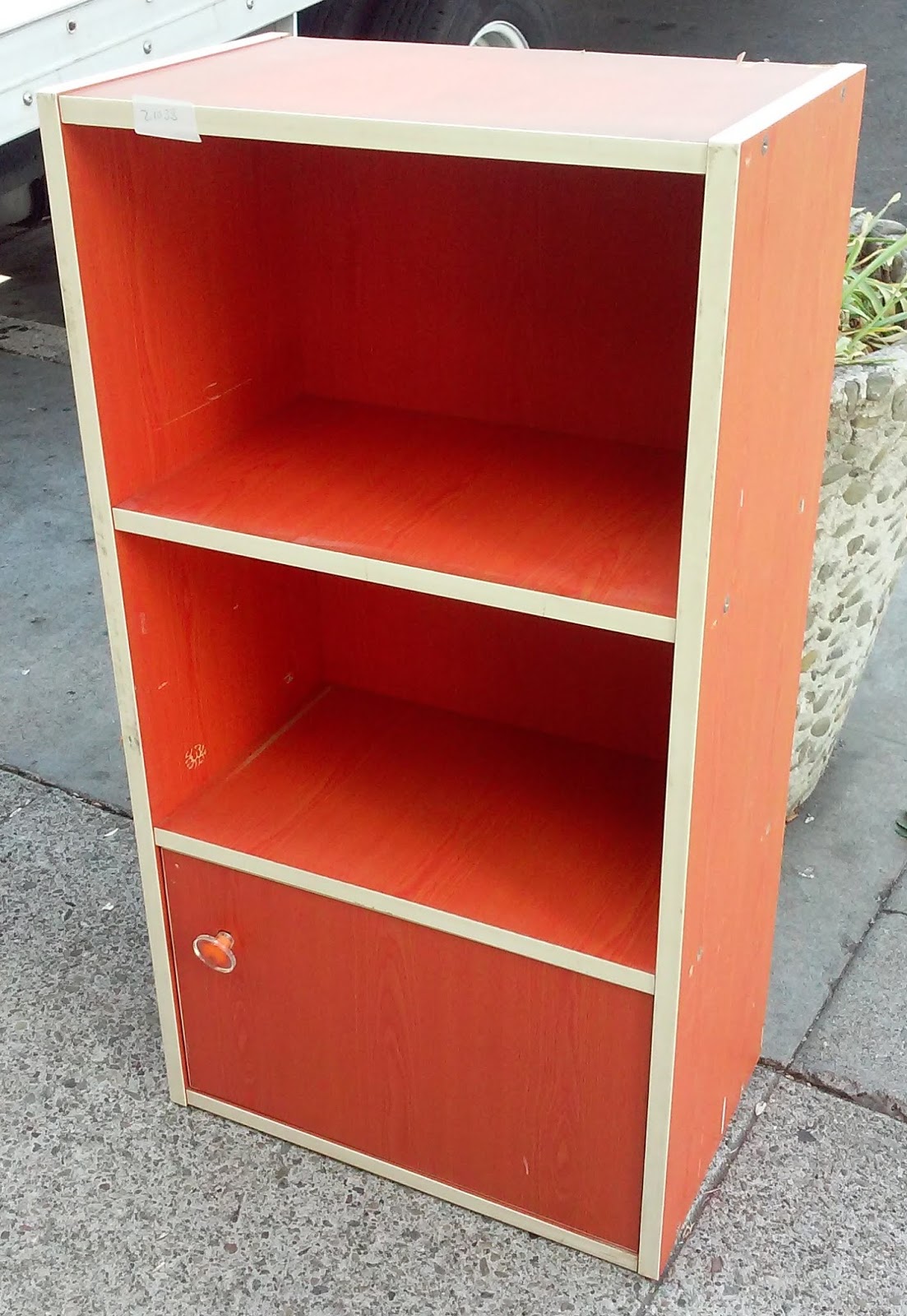 UHURU FURNITURE & COLLECTIBLES SOLD 21033 Stained Pine Effect 35” x