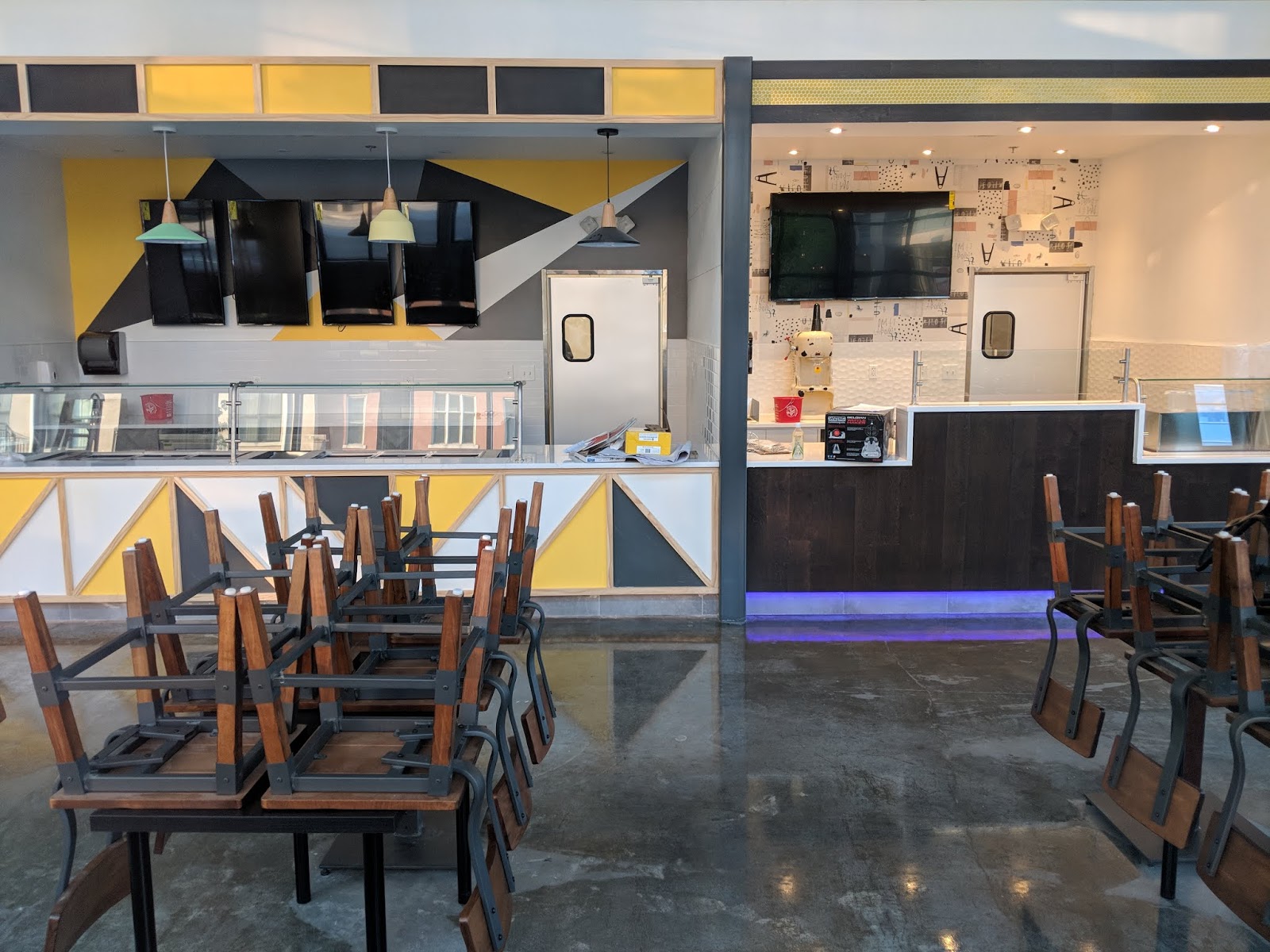 Rockville Nights Signage installed at Rockville Asian food hall The