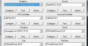 setting up pcsx setting up pcsx