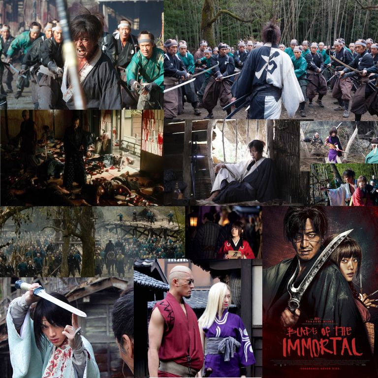 Film Samurai Jepang Terbaik Tahun 2000an! Live Action Movie Tertinggi Blade of the Immortal (2017)