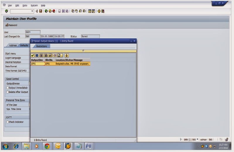SOME HELP ON SAP BASIS Spool_Administration in SAP