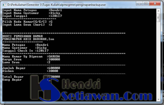 Contoh Flowchart Diskon - Rasmi F