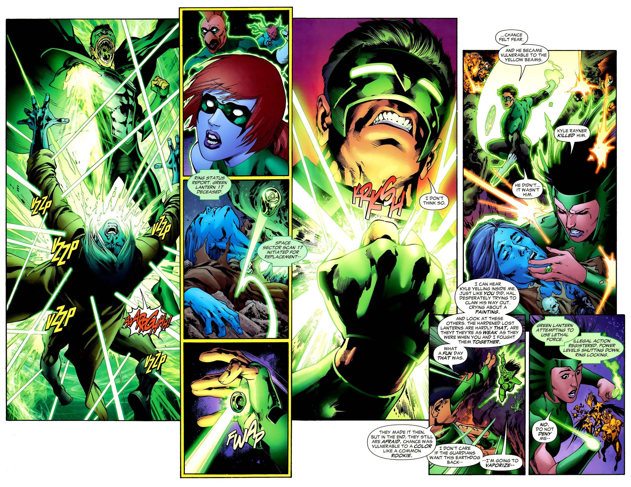 Read online Green Lantern (2005) comic -  Issue #22 - 14