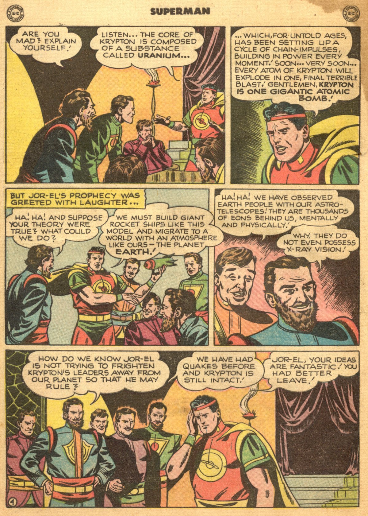 Read online Superman (1939) comic -  Issue #53 - 6