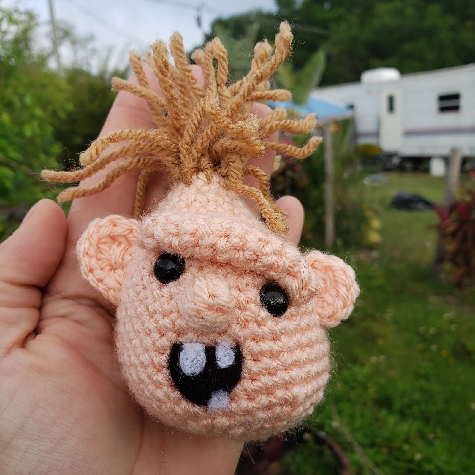 Mommy Made Crochet Sloth Of Goonies Keychain free Crochet Pattern mommy-made-crochet-sloth-of-goonies-keychain-free-crochet-pattern