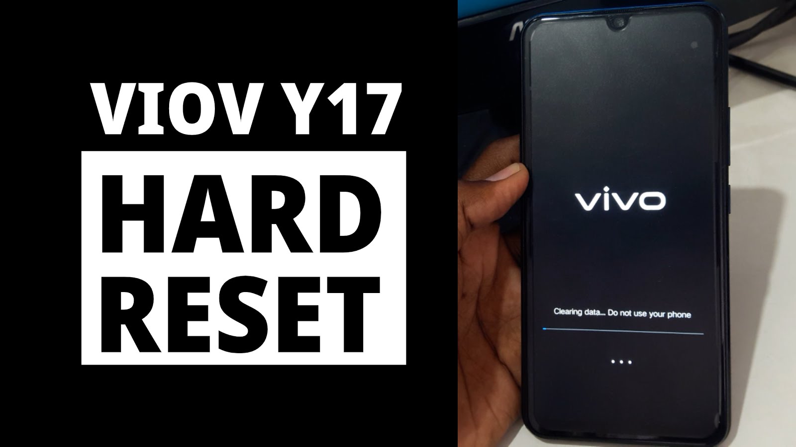 Vivo Y17 (1902) Hard Reset Factory Reset Phone / Remove