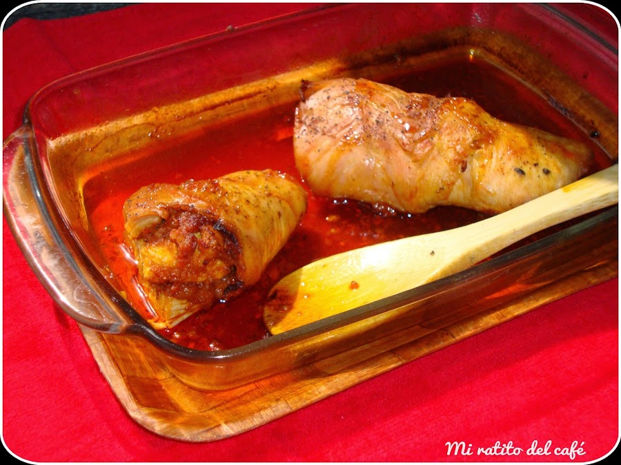 Pechuga rellena de sobrasada