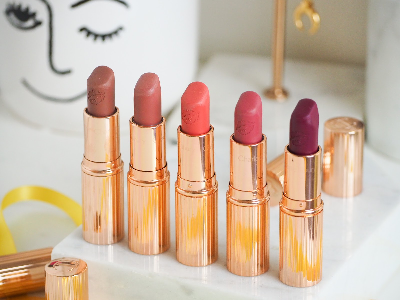 Charlotte Tilbury Lipstick Favourites + Swatches
