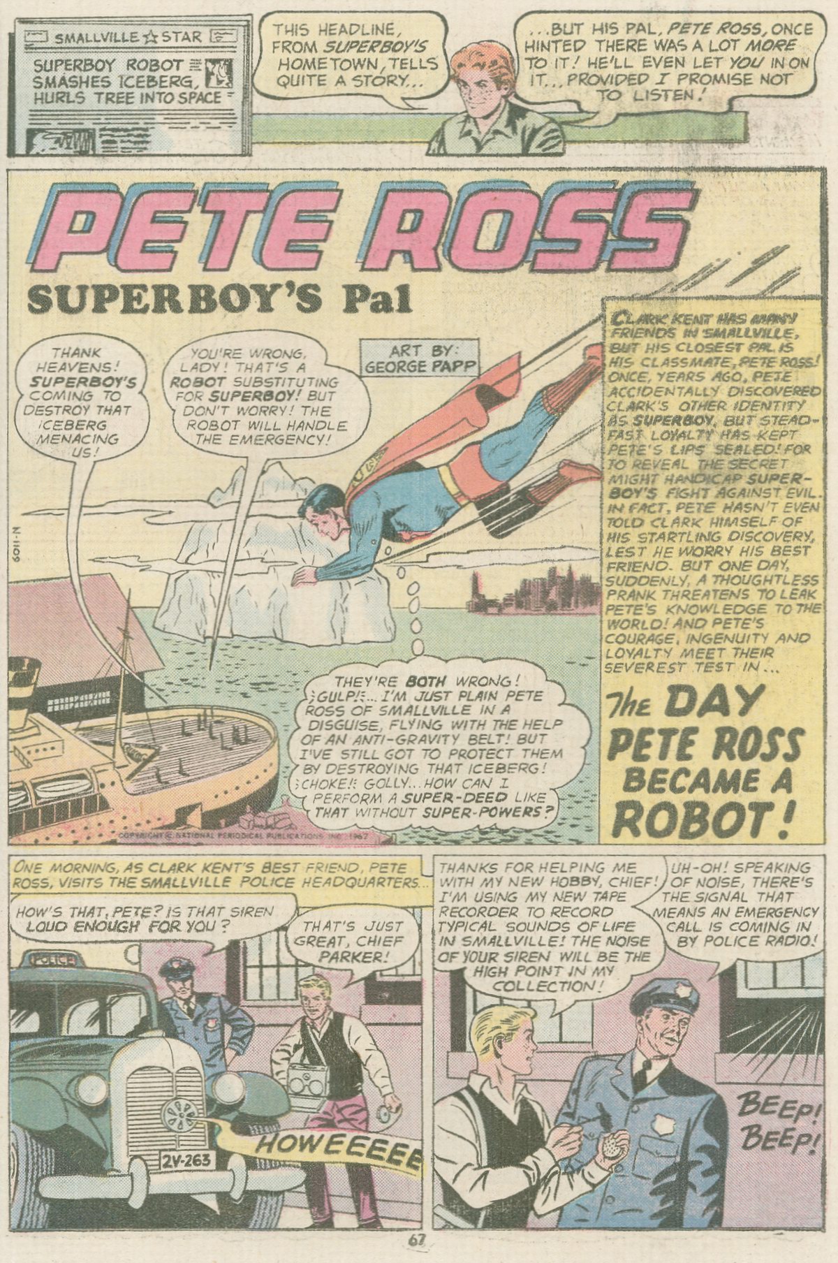 Read online The Superman Family comic -  Issue #167 - 67