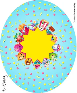 Shopkins Toppers or Free Printable Candy Bar  Labels.