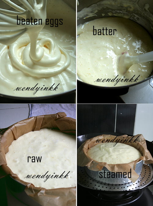 Steamed Lemon Cake Steamed Lemon Cake