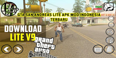 GTA San Andreas Lite Apk GTA SA versi mod ini merupakan modifikasi dari game console Playstation 2 yang di oprek sehingga dapat dimainkan di perangkat seluler.
