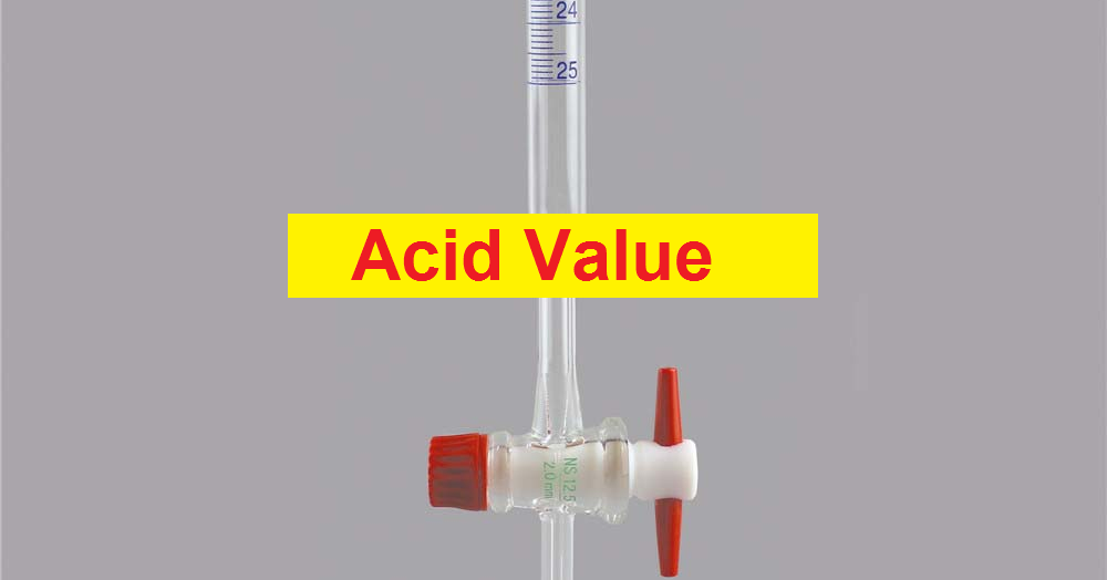 Acid Value sciences