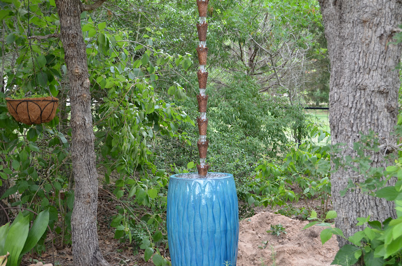 Garden Ally Building a Rain Chain Fountain