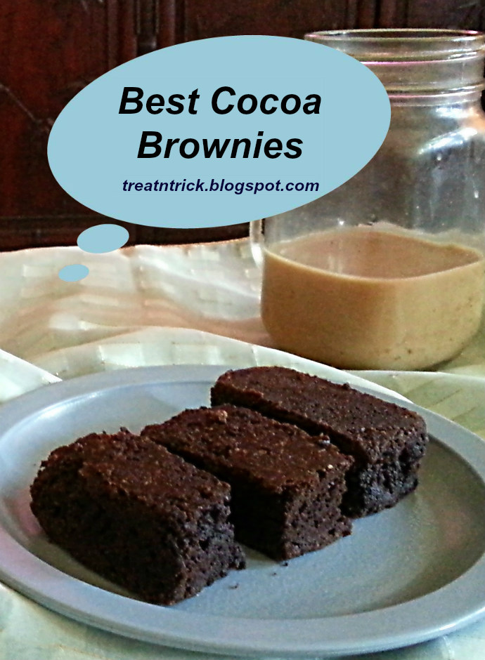 TREAT & TRICK BEST COCOA BROWNIES
