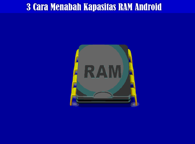 Mempunyai RAM yang kecil tentunya bisa menjadi suatu duduk kasus tersendiri bagi para penggun 3 Cara Menabah Kapasitas RAM Android Dengan Mode Root dan Non Root