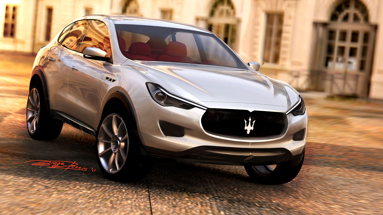 La Bella Macchina Sketches Of Maserati Kubang Part Ii