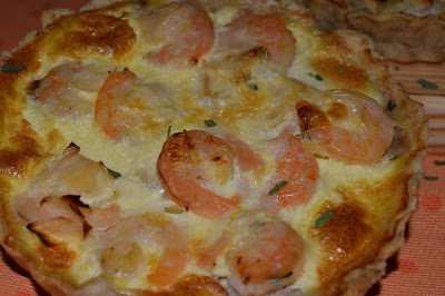 Tarteletes de Camarão e Alho-Francês