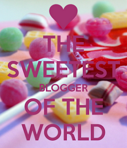 premio: The sweetest blogger of the world