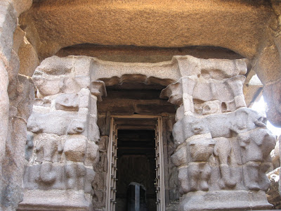 Main sanctum sanctorum of Shore Temple, Mahabalipuram