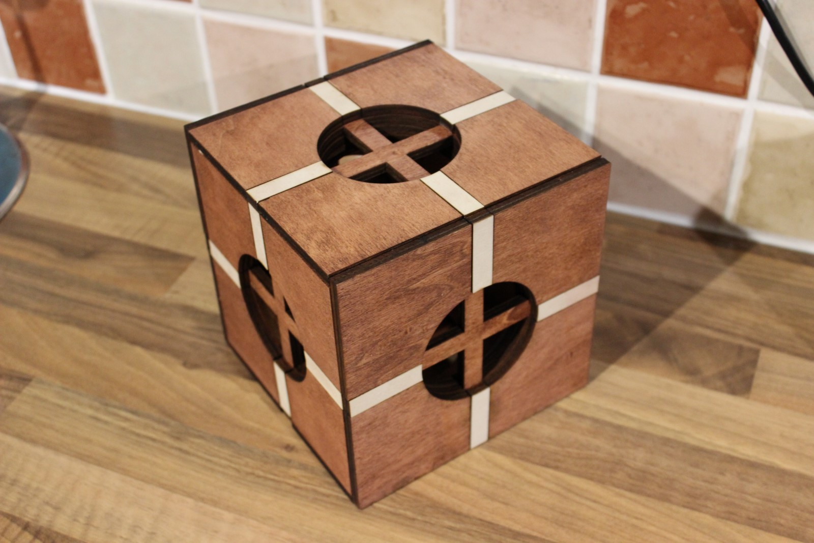 Cross Box Puzzle
