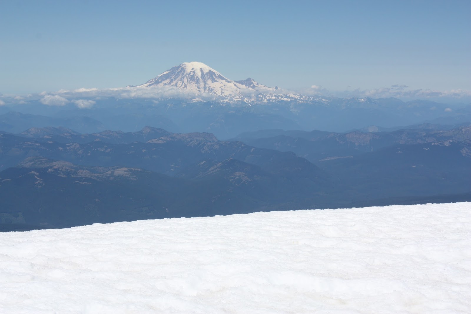 Hiking Shenandoah Mount Adams South Climb