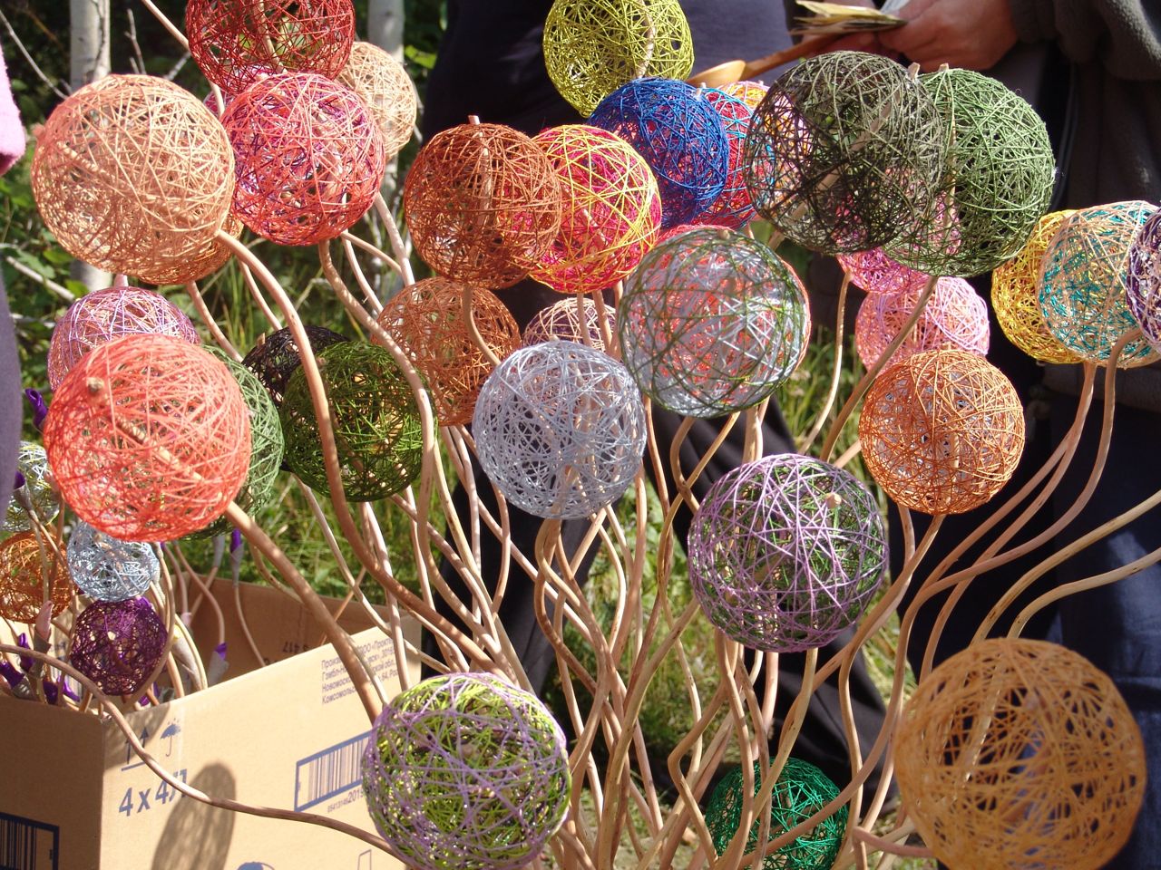Шарики Из Ниток