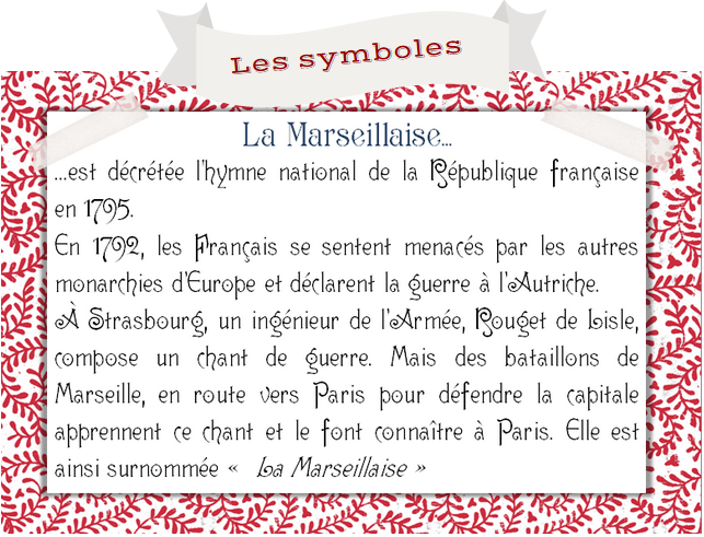 14 juillet - symbole Francji - Marsylianka - słownictwo 5 - Francuski przy kawie