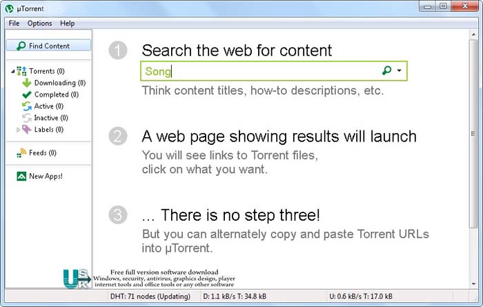 free download of utorrent for windows 7