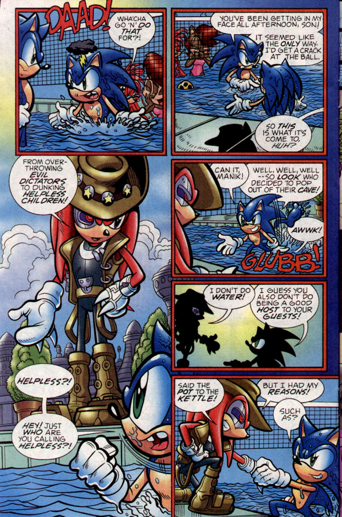 Read online Sonic The Hedgehog comic -  Issue #138 - 22