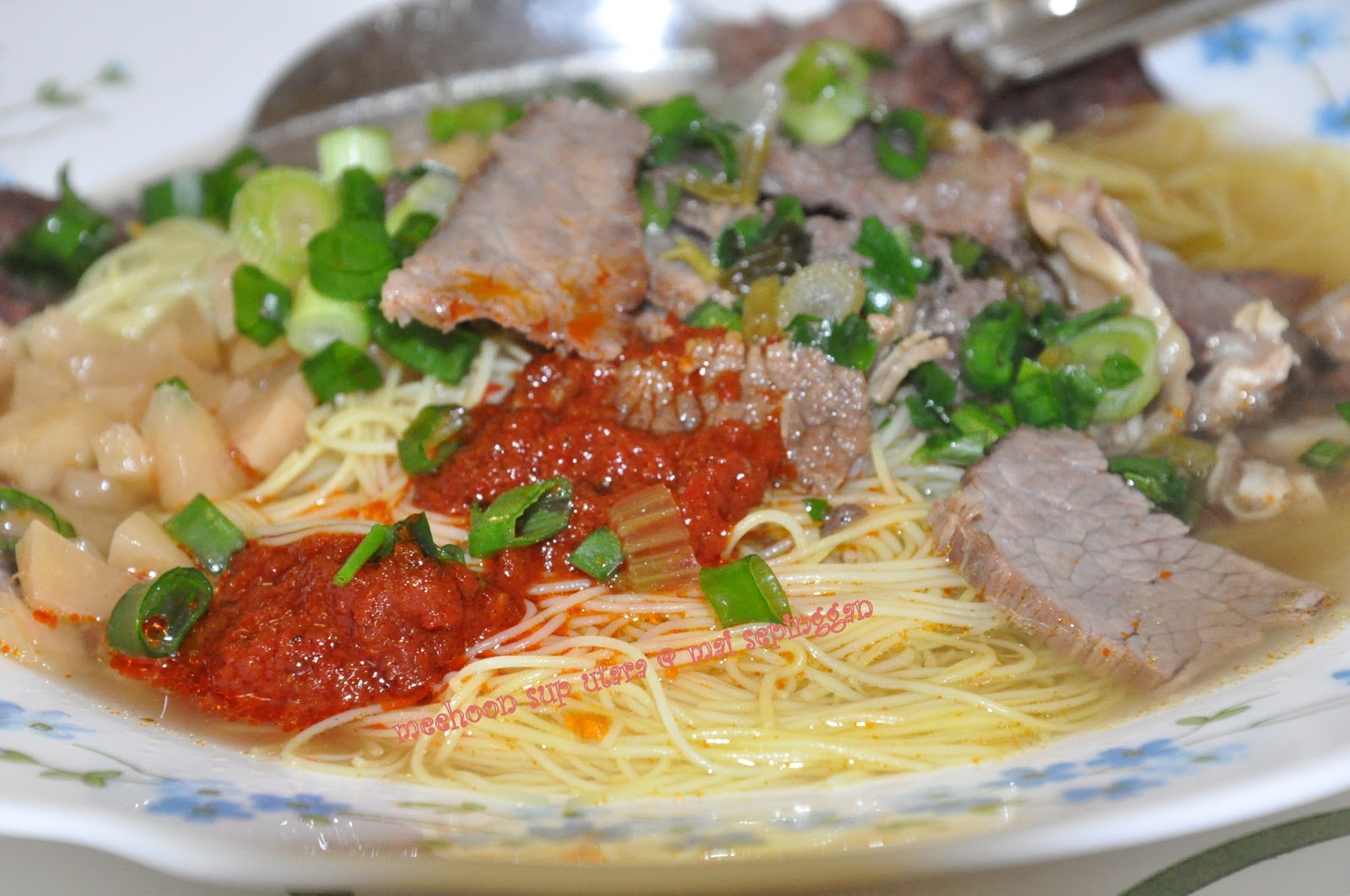 Resepi Bihun Sup Utara Chef Hanieliza Surat Rasmi K