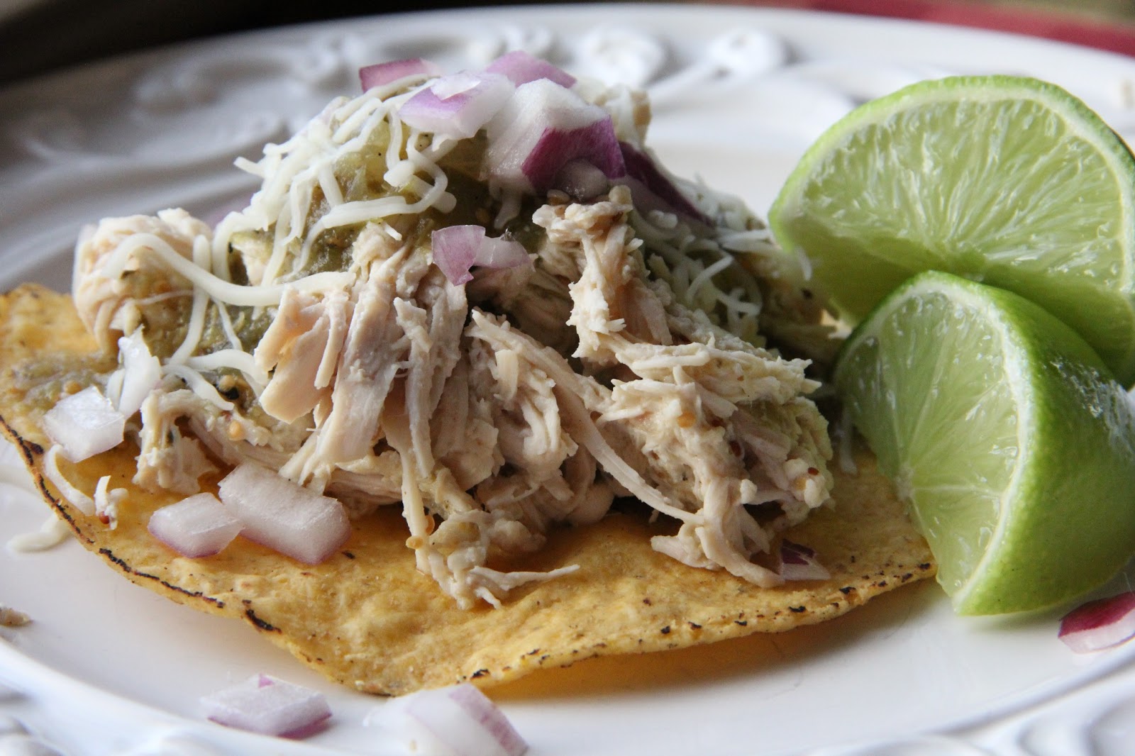 Honey Mustard & Lime Chicken Tostadas Recipe Mix and Match Mama